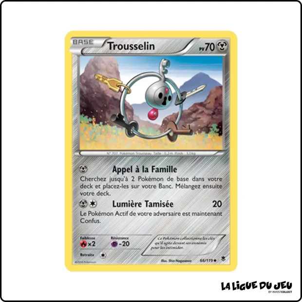 Peu commune - Pokemon - Vigueur Spectrale - Trousselin 66/119