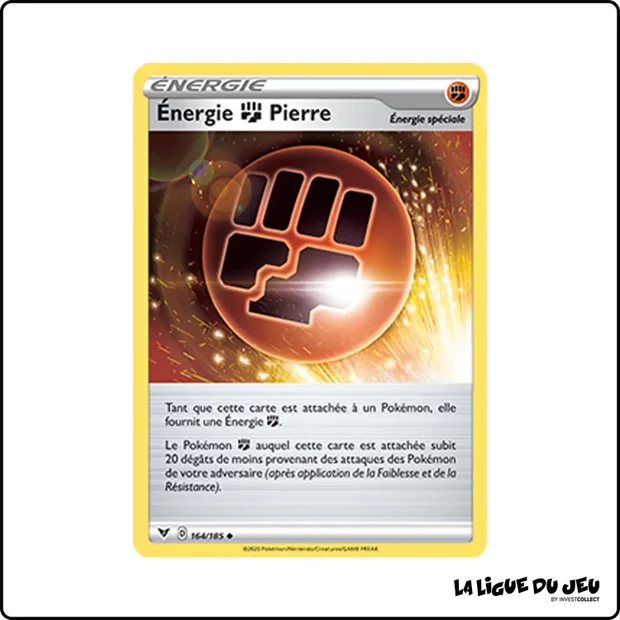 Peu commune - Pokemon - Voltage Éclatant - Énergie Combat Pierre 164/185