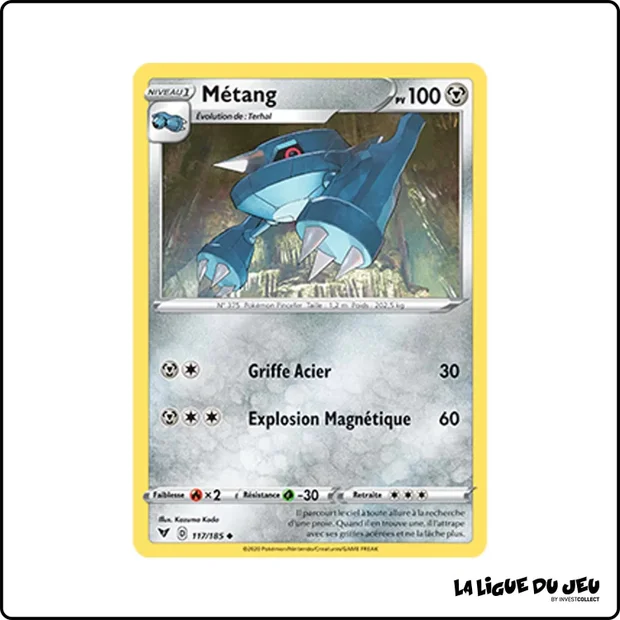 Peu commune - Pokemon - Voltage Éclatant - Métang 117/185