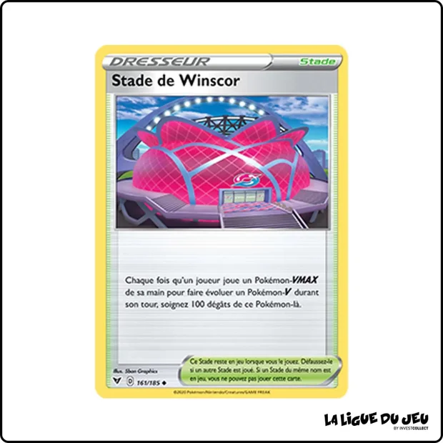 Peu commune - Pokemon - Voltage Éclatant - Stade de Winscor 161/185