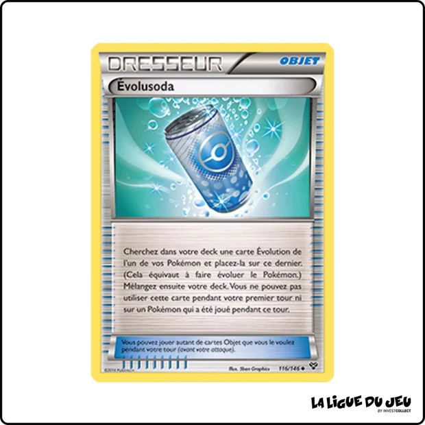 Peu commune - Pokemon - XY de Base - Évolusoda 116/146