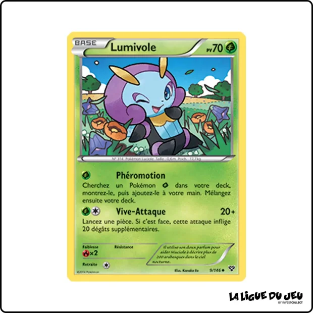Peu commune - Pokemon - XY de Base - Lumivole 9/146