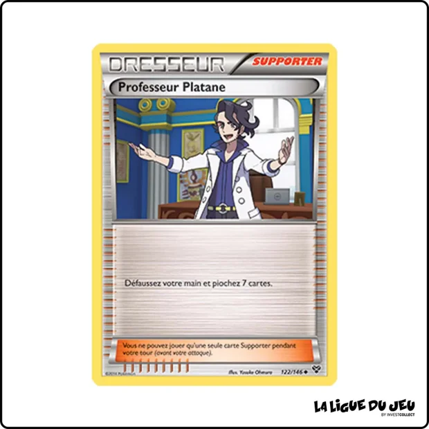 Peu commune - Pokemon - XY de Base - Professeur Platane 122/146