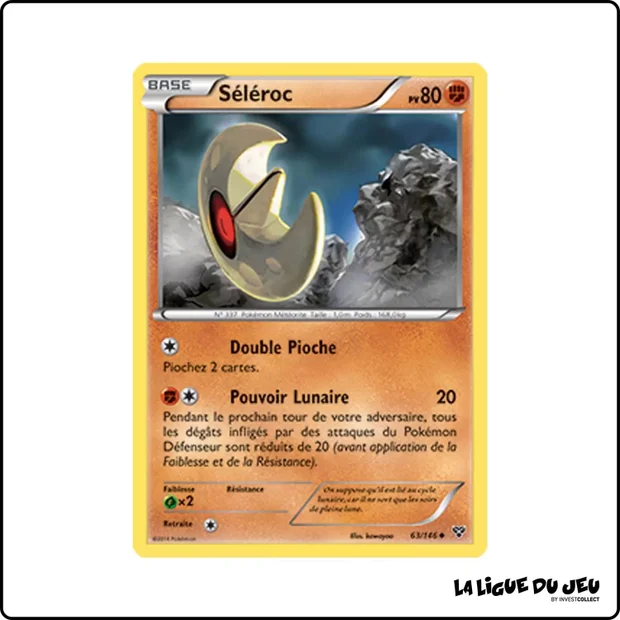 Peu commune - Pokemon - XY de Base - Séléroc 63/146