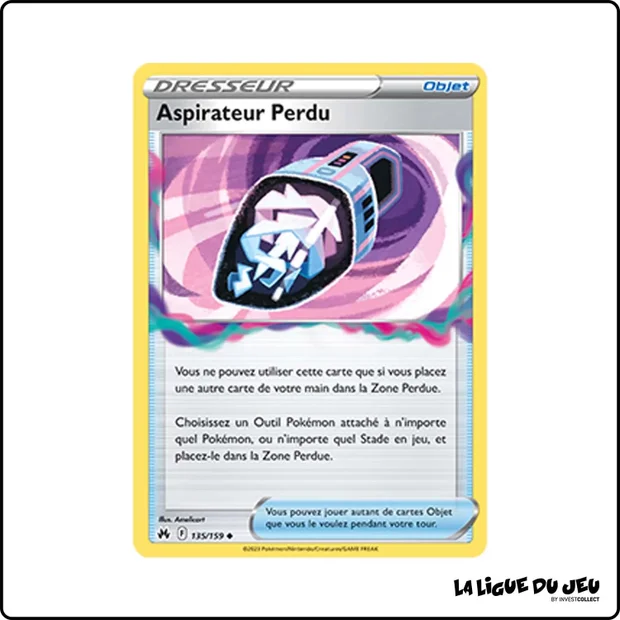 Peu commune - Pokemon - Zénith Suprême - Aspirateur Perdu 135/159