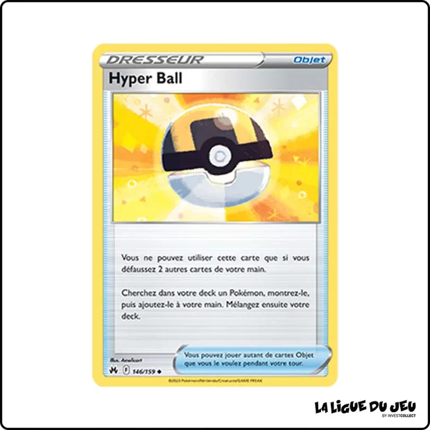 Peu commune - Pokemon - Zénith Suprême - Hyper Ball 146/159
