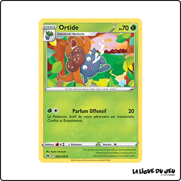 Peu commune - Pokemon - Zénith Suprême - Ortide 2/159