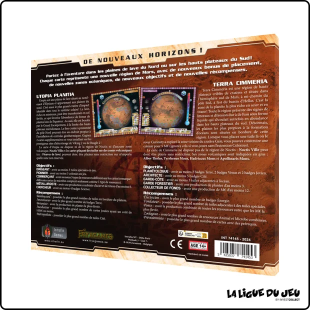 Terraforming Mars - Extension : Utopia & Cimmeria