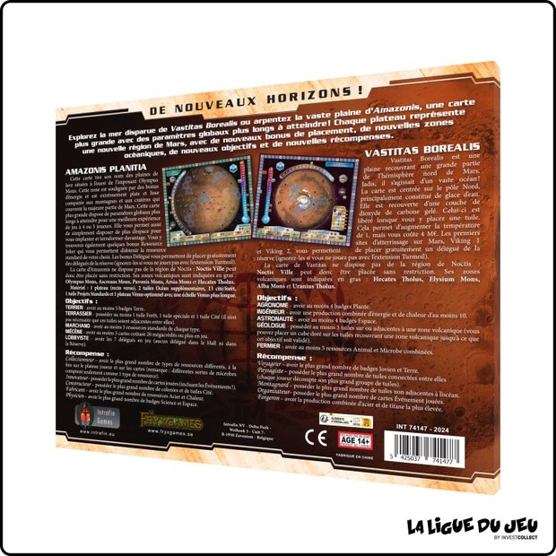 Terraforming Mars - Extension : Amazonis & Vastitas