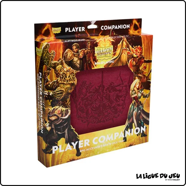 Player Companion - Dragon Shield - Blood Red