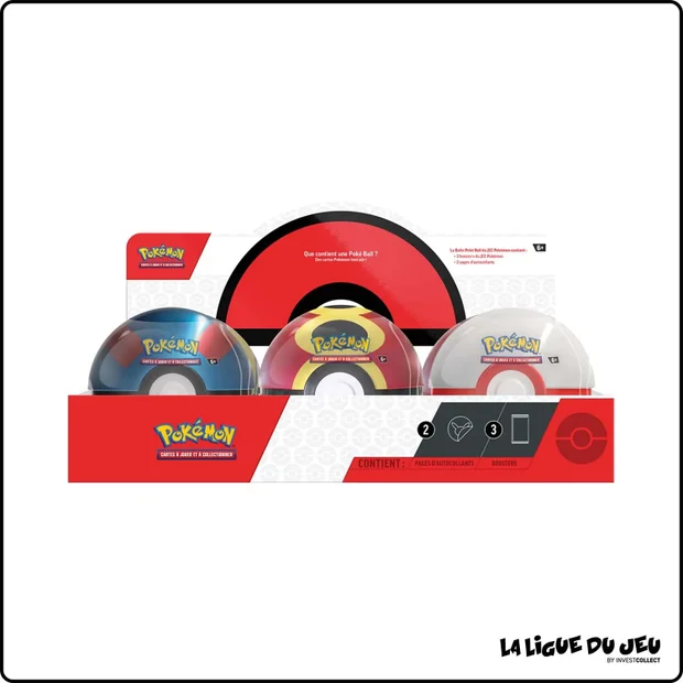 Pokeball Tin - Pokemon - Automne 2025 - Scellé - Français