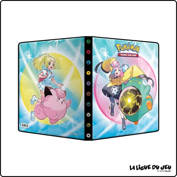 Portfolio - Pokemon - Album de rangement - Aventures Ensemble - EV9 - Ampibidou de Mashynn - 252 cases