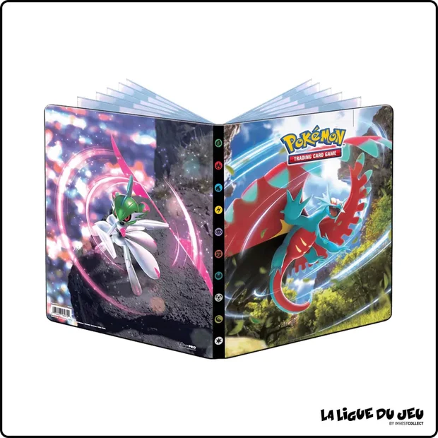 Portfolio - Pokemon - Album de rangement - Faille paradoxe - EV4 - Rugit-Lune & Garde-de-Fer - 252 cases