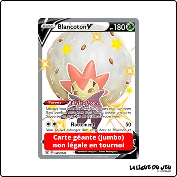 Promo Jumbo - Pokemon - Épée et Bouclier Promo - Blancoton V SWSH084