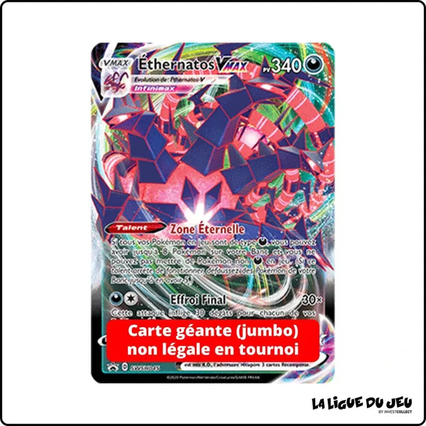 Promo Jumbo - Pokemon - Épée et Bouclier Promo - Éthernatos VMAX SWSH045