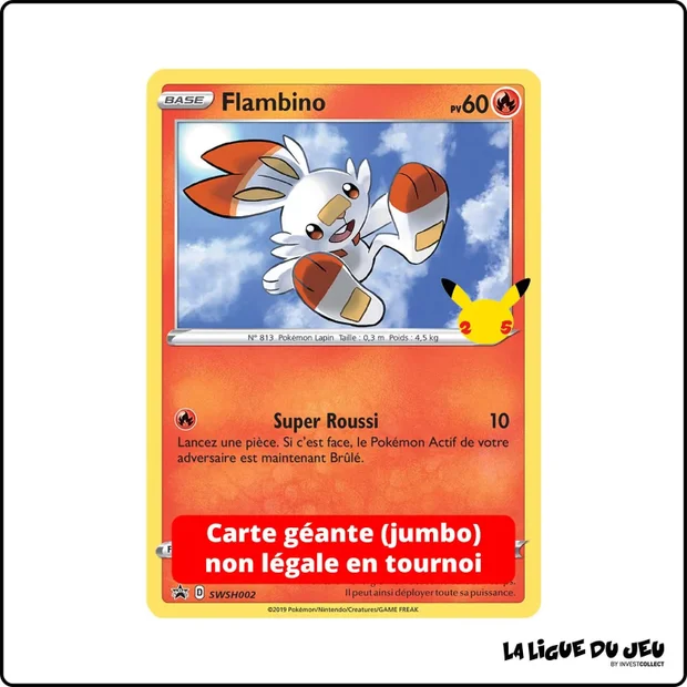 Promo Jumbo - Pokemon - Épée et Bouclier Promo - Flambino SWSH002