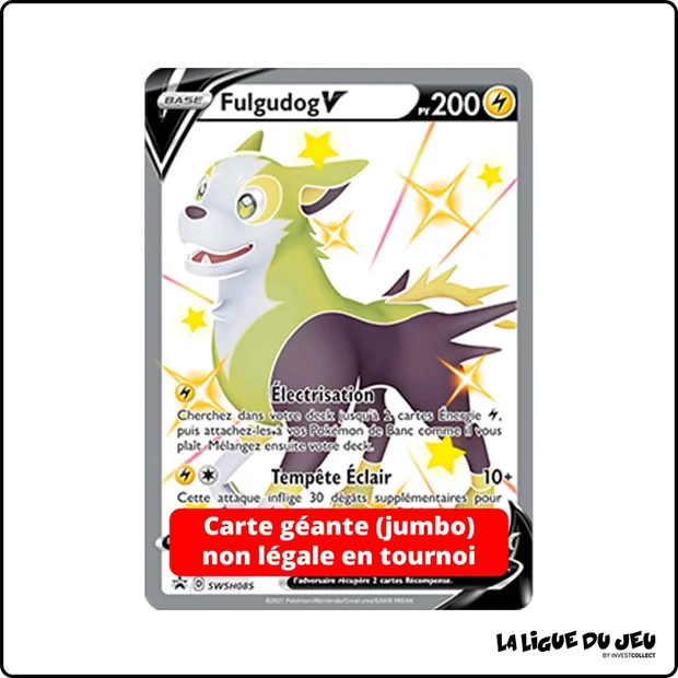 Promo Jumbo - Pokemon - Épée et Bouclier Promo - Fulgudog V SWSH085