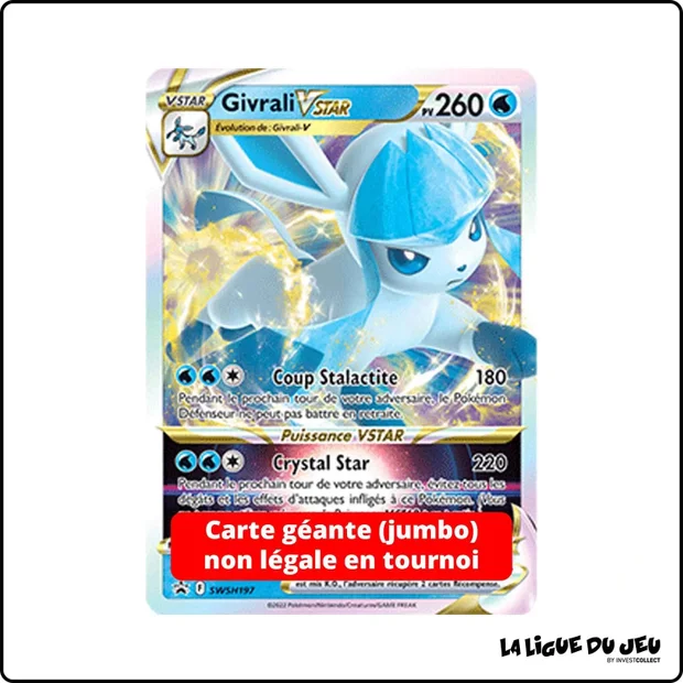 Promo Jumbo - Pokemon - Épée et Bouclier Promo - Givrali VSTAR SWSH197