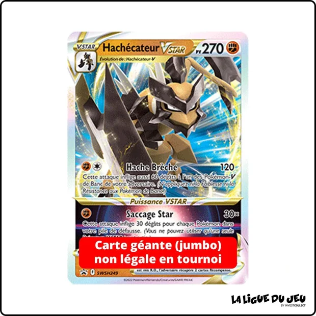 Promo Jumbo - Pokemon - Épée et Bouclier Promo - Hachécateur VSTAR SWSH249
