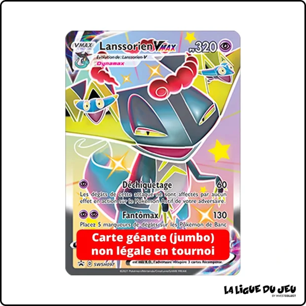 Promo Jumbo - Pokemon - Épée et Bouclier Promo - Lanssorien VMAX SWSH097