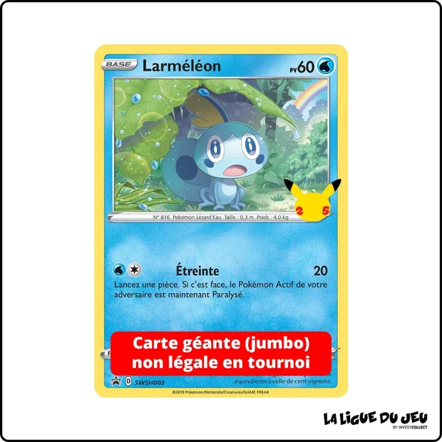Promo Jumbo - Pokemon - Épée et Bouclier Promo - Larméléon SWSH003