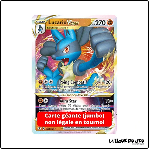 Promo Jumbo - Pokemon - Épée et Bouclier Promo - Lucario VSTAR SWSH214