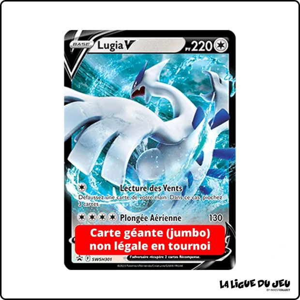 Promo Jumbo - Pokemon - Épée et Bouclier Promo - Lugia V SWSH301