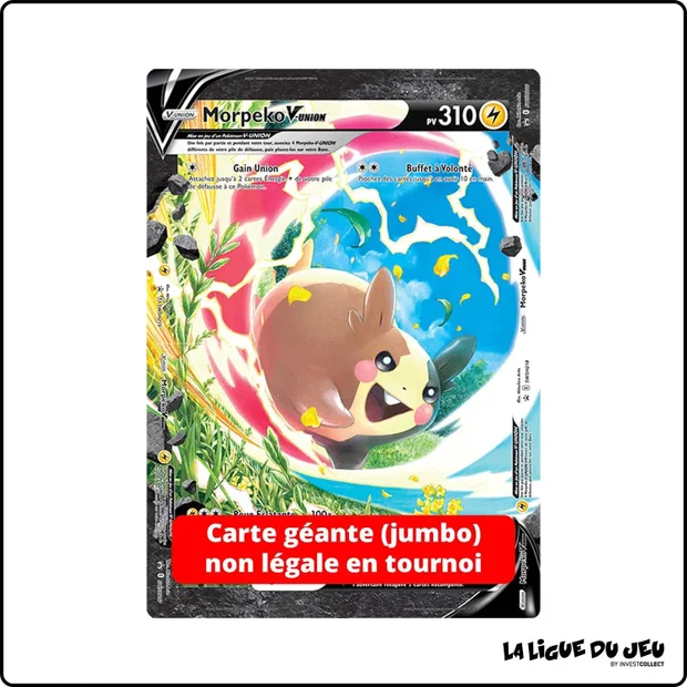 Promo Jumbo - Pokemon - Épée et Bouclier Promo - Morpeko V-UNION SWSH