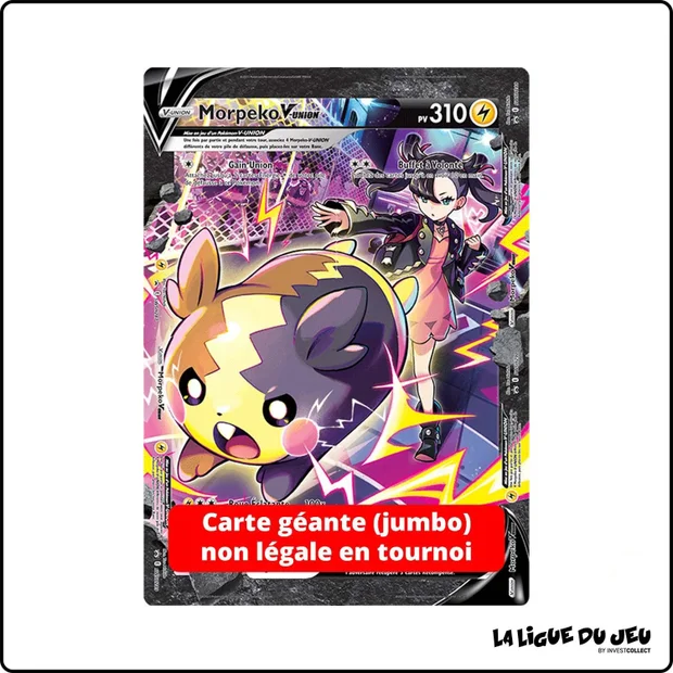 Promo Jumbo - Pokemon - Épée et Bouclier Promo - Morpeko V-UNION SWSH