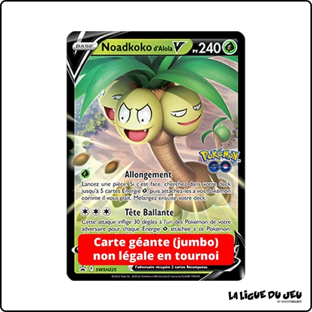 Promo Jumbo - Pokemon - Épée et Bouclier Promo - Noadkoko d'Alola V SWSH225