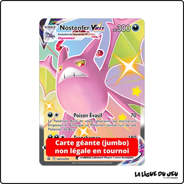 Promo Jumbo - Pokemon - Épée et Bouclier Promo - Nostenfer VMAX SWSH099