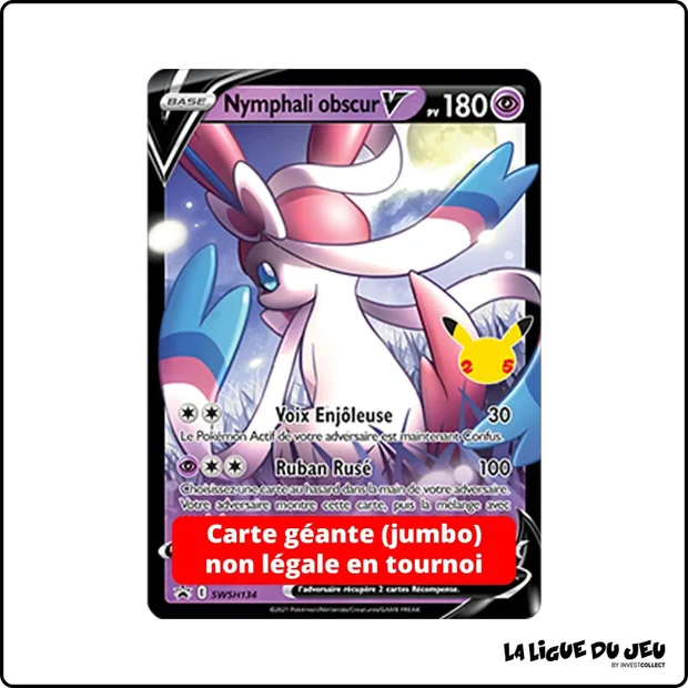 Promo Jumbo - Pokemon - Épée et Bouclier Promo - Nymphali obscur V SWSH134