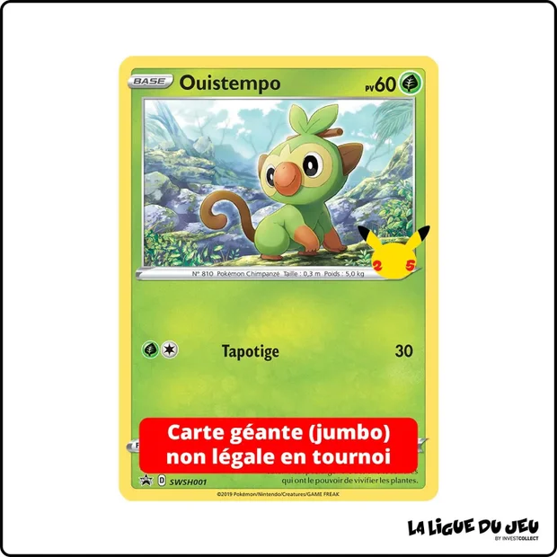 Promo Jumbo - Pokemon - Épée et Bouclier Promo - Ouistempo SWSH001