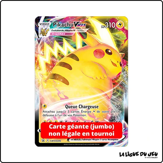 Promo Jumbo - Pokemon - Épée et Bouclier Promo - Pikachu VMAX SWSH286