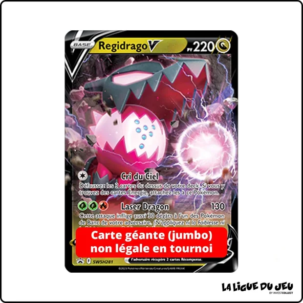Promo Jumbo - Pokemon - Épée et Bouclier Promo - Regidrago V SWSH281
