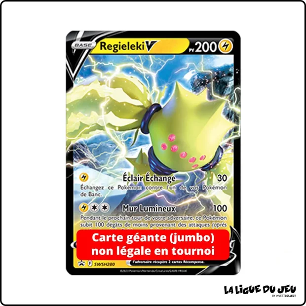 Promo Jumbo - Pokemon - Épée et Bouclier Promo - Regieleki V SWSH280