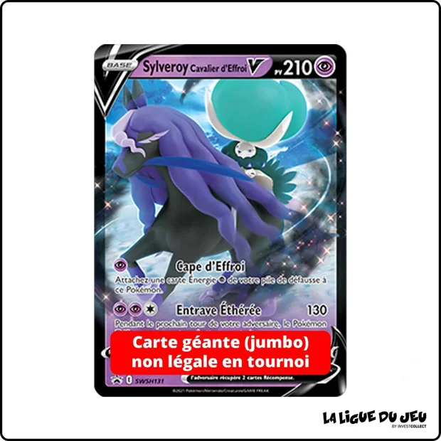 Promo Jumbo - Pokemon - Épée et Bouclier Promo - Sylveroy Cavalier d'Effroi V SWSH131