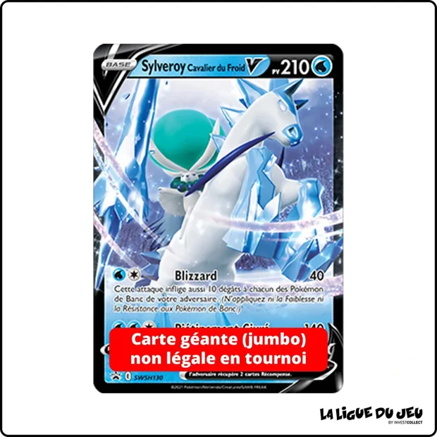 Promo Jumbo - Pokemon - Épée et Bouclier Promo - Sylveroy Cavalier du Froid V SWSH130