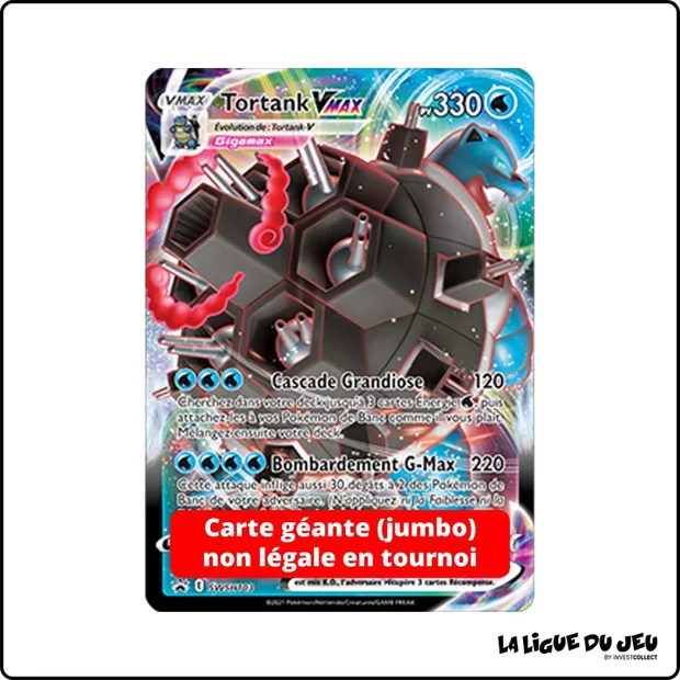 Promo Jumbo - Pokemon - Épée et Bouclier Promo - Tortank VMAX SWSH103