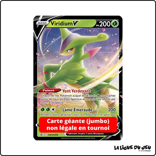 Promo Jumbo - Pokemon - Épée et Bouclier Promo - Viridium V SWSH295
