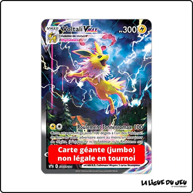 Promo Jumbo - Pokemon - Épée et Bouclier Promo - Voltali VMAX SWSH184