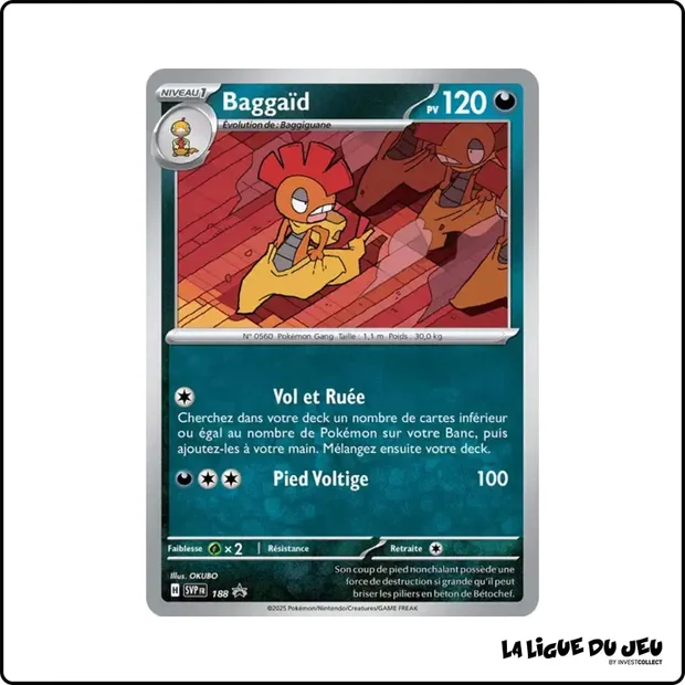Promo - Pokemon - Écarlate et Violet Promo - Baggaîd SV188