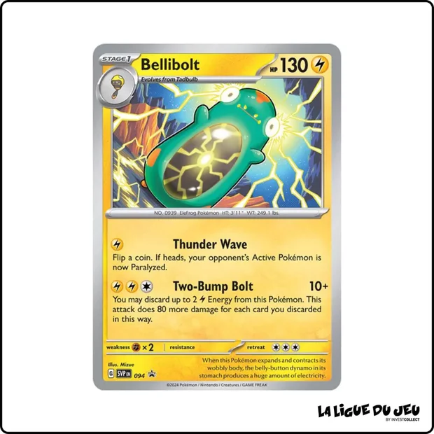 Promo - Pokemon - Écarlate et Violet Promo - Bellibolt SV094