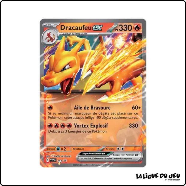 Promo - Pokemon - Écarlate et Violet Promo - Dracaufeu ex SV161