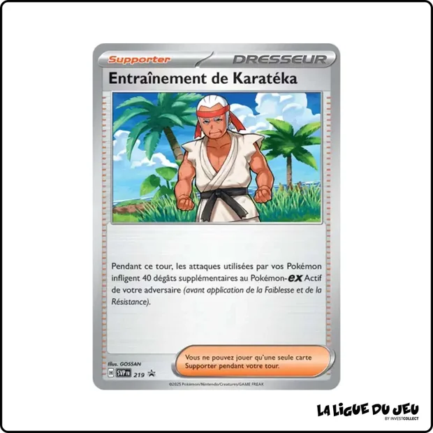 Promo - Pokemon - Écarlate et Violet Promo - Entraînement de karatéka SV219
