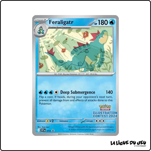 Promo - Pokemon - Écarlate et Violet Promo - Feraligatr SV213