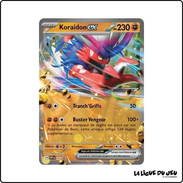 Promo - Pokemon - Écarlate et Violet Promo - koraidon ex SV197
