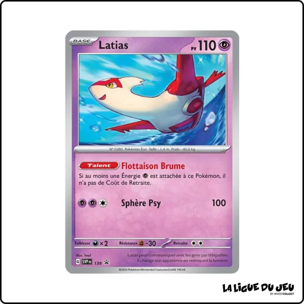 Promo - Pokemon - Écarlate et Violet Promo - Latias SV139