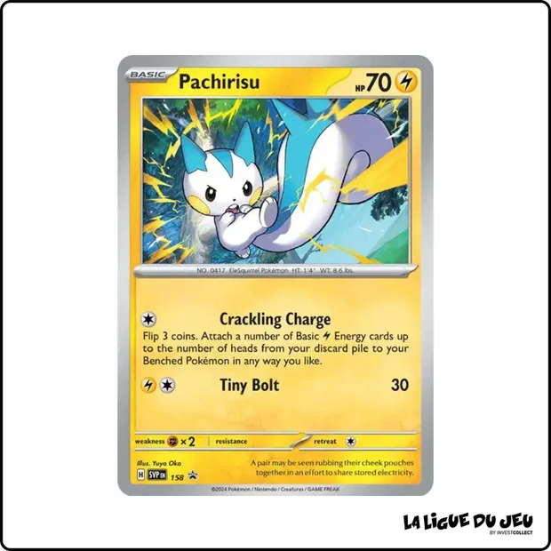 Promo - Pokemon - Écarlate et Violet Promo - Pachirisu SV158