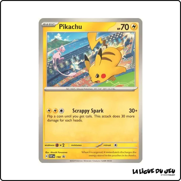 Promo - Pokemon - Écarlate et Violet Promo - Pikachu SV190